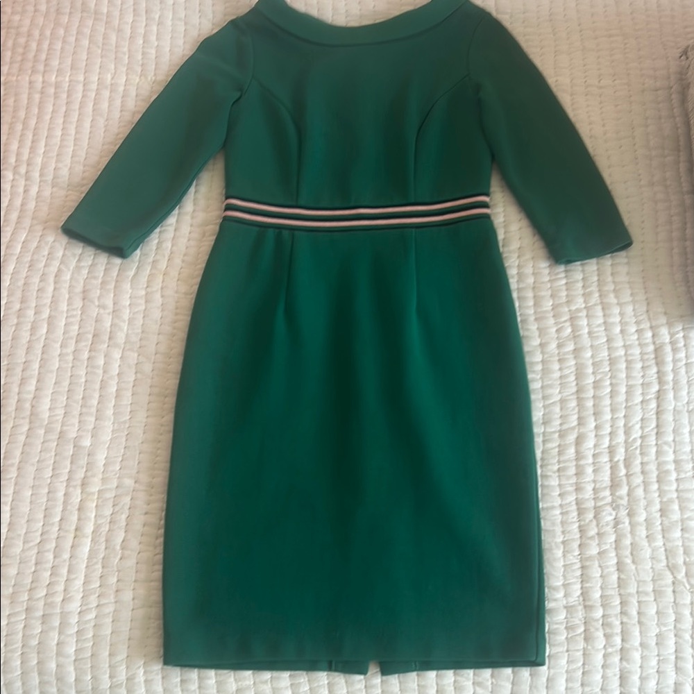 Boden Green Long Sleeve Dress